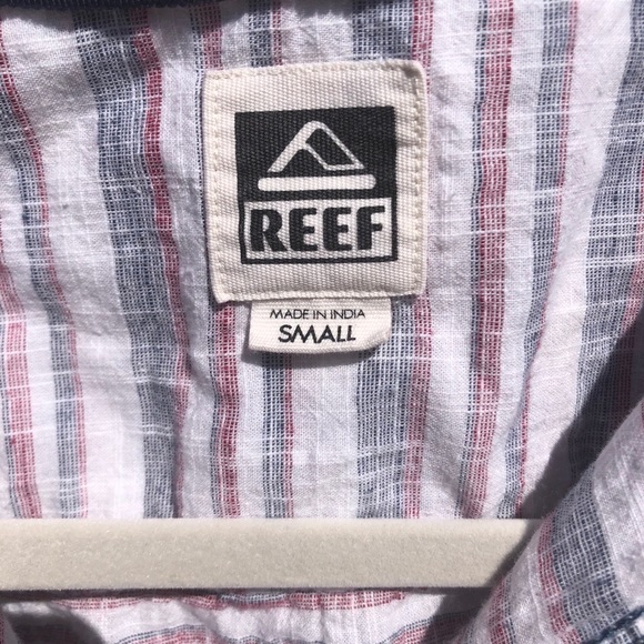 REEF BUTTON DOWN SHIRT MEN’S S - Picture 6 of 6